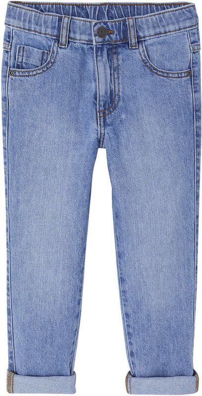 Vertbaudet - Jeans - Wijde Pijpen - Elastische en Verstelbare Taille