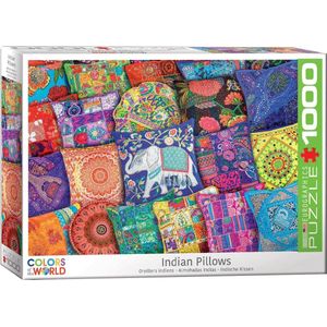 Eurographics puzzel Indian Pillows - 1000 stukjes