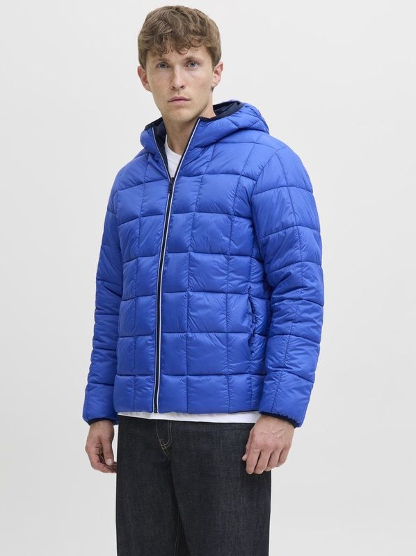 Jack & Jones - Brook Reversible - Jas - Met Capuchon - Lange Mouwen - Gerecyclede Polyester Voering