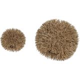 ESPRIT - Lampenkap - Natuurlijk Bamboe - 66 x 66 x 52 cm