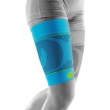 Bauerfeind Sport Compressie Hamstringsleeve - Compressiesleeve Bovenbeen - Bovenbeenbrace - Maat S - Riviera - Korte Kous