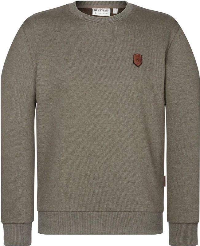 Naketano Pullover Rainerius 2300-0207 Olive Melange-S