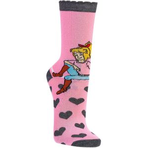 Bibi & Tina Kindersokken | maat 23-26 | gesorteerd pakket van 4 paar | meerdere kleuren