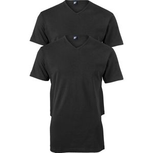 Alan Red - T-Shirt V-Hals Vermont Zwart (2pack) - Heren - Maat M - Regular-fit