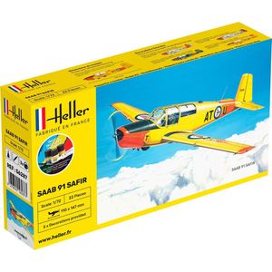 Heller - 1/72 Starter Kit Saab Safir 91hel56287 - modelbouwsets, hobbybouwspeelgoed voor kinderen, modelverf en accessoires
