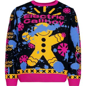Electric Callboy Holiday Sweater Heren Christmas jumper - meerkleurig - XL