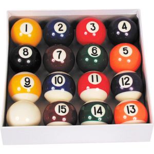 TopTable Poolballen Economy 57,2mm - Set Poolballen