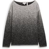 Tom Tailor Losvallende gebreide trui met kleurverloop