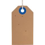 Present Time Memo Bordtag 90 X 50 Cm Kurk Beige/blauw