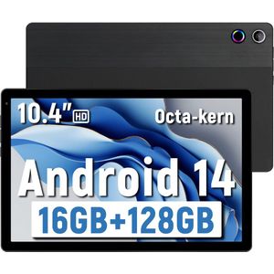 kotsren C12 - Android 14 Tablet - 10.4 inch - 16(3+13)GB RAM/128GB ROM– 5000mAh - Zwart