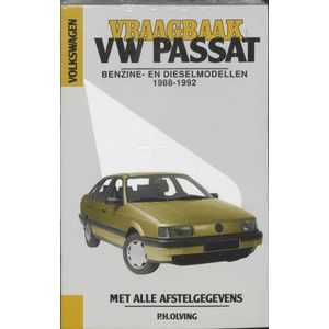 Autovraagbaken  -  Vraagbaak VW Passat Benzine- en dieselmodellen 1988-1992