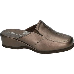 Rohde -Dames - brons - pantoffels - maat 36.5