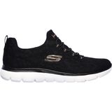 Skechers Summits 149037-BKRG, Vrouwen, Zwart, Sneakers, maat: 35,5