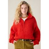 Sissy-Boy - Trui - Rood - Met Rits