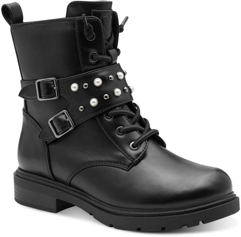 Marco Tozzi - Enkellaarsje - Zwart - 2-25247-45 - F-breedte