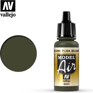 Vallejo 71324 Model Air BS Dark Green - Acryl Verf flesje