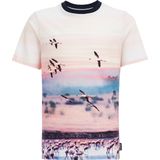 WE Fashion - T-shirt - Regular Fit - Katoen - Jongens - Met Dessin