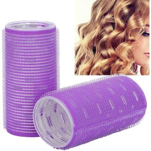 Self Grip Haar Rollen voor Krullend Haar - 2 Stuks | Haar Curling Gereedschap voor Vrouwen | Slaap Haarkrulspelden voor DIY Kappers