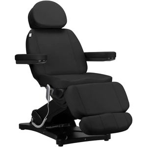 Elektrische behandelstoel Zwart (3 motoren)