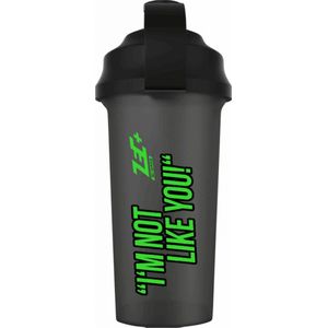 Zec+ Sportswear Shaker (700ml) Grey \I´m not like you\"""" - Accessoires - Shakers & Mixers