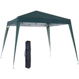 4goodz Opvouwbare Partytent 240x240 cm met Haringen - Groen