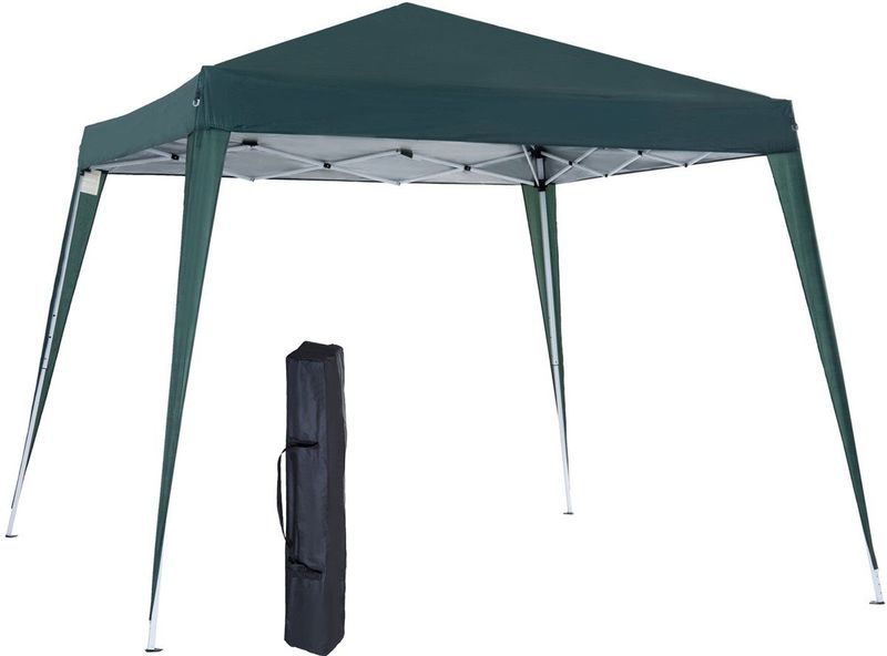 4goodz Opvouwbare Partytent 240x240 cm met Haringen - Groen