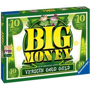 Ravensburger Big Money - Bordspel: Verdien veel geld en word de rijkste speler! Geschikt voor kinderen vanaf 8 jaar.