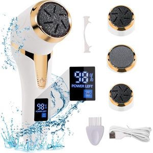 Elektrische voetvijl, oplaadbare, waterdichte eeltverwijderaar