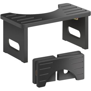 Azomor® Inklapbare houten wc-kruk voor volwassen comfort en colongezondheid