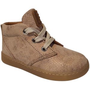 Jochie & Freaks - 24101 Ko - Veterschoenen - Beige/Roze