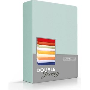 Romanette - Jersey - Hoeslaken - Groen - 140/160 x 200/210/220 cm