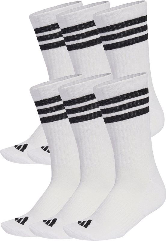 3-Stripes Essentials Cushioned Crew Socks 6 Paar Pack