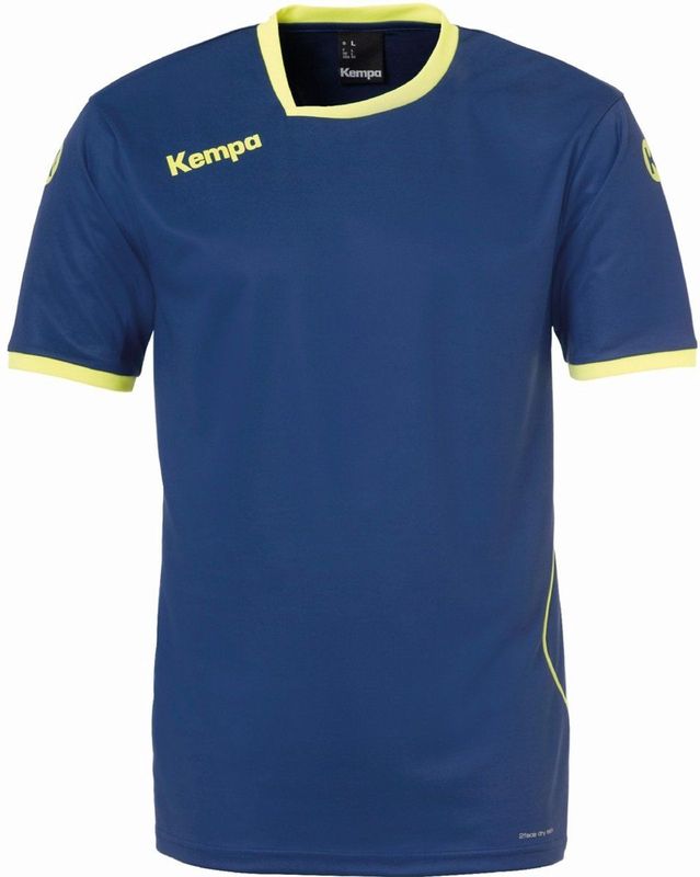 Kempa - Curve - Kindertrui - Asymmetrische Contrasterende Kraag - 100% Polyester