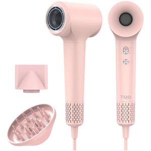 Hoge Kwaliteit Föhn met Negatieve Ionen, Borstelloze Motor en Stille Werking voor Thuis en Reizen