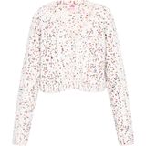 MYMO - Gebreid Vest - Blauw - Rood - Offwhite