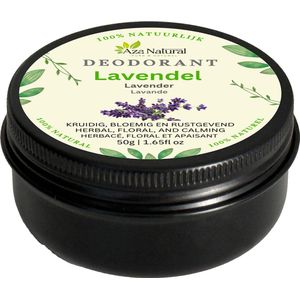 Natuurlijke Deodorant Lavendel - 1x 50 gr