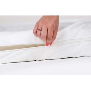 Briljant Care Matrasbeschermer Evolon met Rits - 140x200 +25 cm - Anti allergie - Anti huisstofmijt