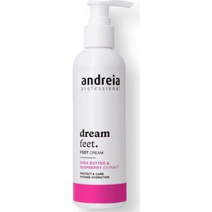 Andreia Professional - Dream Feet - Voetcrème - Voetverzorging crème - Sheabutter & Frambozen extract