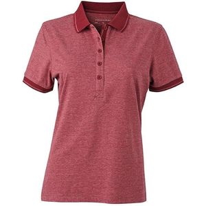 James and Nicholson Heren Heide Polo (Wijn Melange/Wijn)