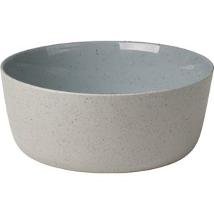 Sablo Stone Kom 15, | Grijs / Blauw | Stoneware