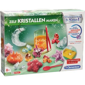 Clementoni - Zelf Kristallen Maken - Wetenschappelijk Laboratorium - Meerkleurig