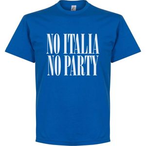 No Italia No Party T-Shirt - XL