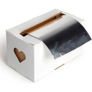 Haibu - Aluminiumfolie - 15my - 12cm x 250m - Haarverf Benodigdheden