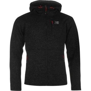 Karrimor Terry fleece met capuchon - Heren - Black Marl - S
