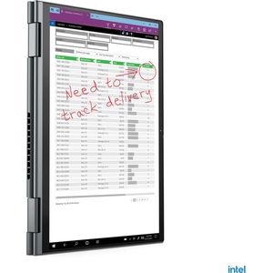 Lenovo ThinkPad X1 Yoga Intel® Core™ i7 i7-1165G7 Hybride (2-in-1) 35,6 cm (14") Touchscreen WUXGA 16 GB LPDDR4x-SDRAM 512 GB SSD Wi-Fi 6 (802.11ax) Windows 10 Pro Grijs