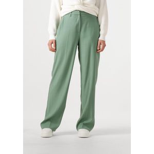 Minus Livina Straight Leg Pant Broeken Dames - Groen - Maat 38