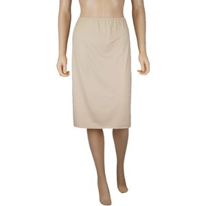Dames onderrok - lang (65cm) Huid maat S