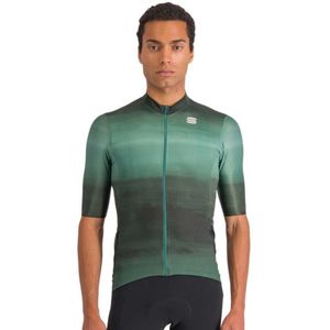 Sportful Flow Supergiara Korte Mouw Wielertrui Groen XL Man