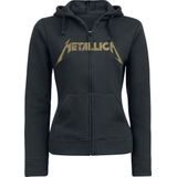 Metallica Hetfield Iron Cross Guitar Vest met capuchon zwart S Katoen -