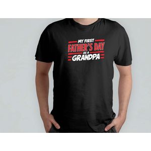My First Father's Dad as a Grandpa - T Shirt - cadeau - gift - vader - dad - beste vader ter wereld - verjaardag - vaderdag - best dad in the world - father - liefde - cute